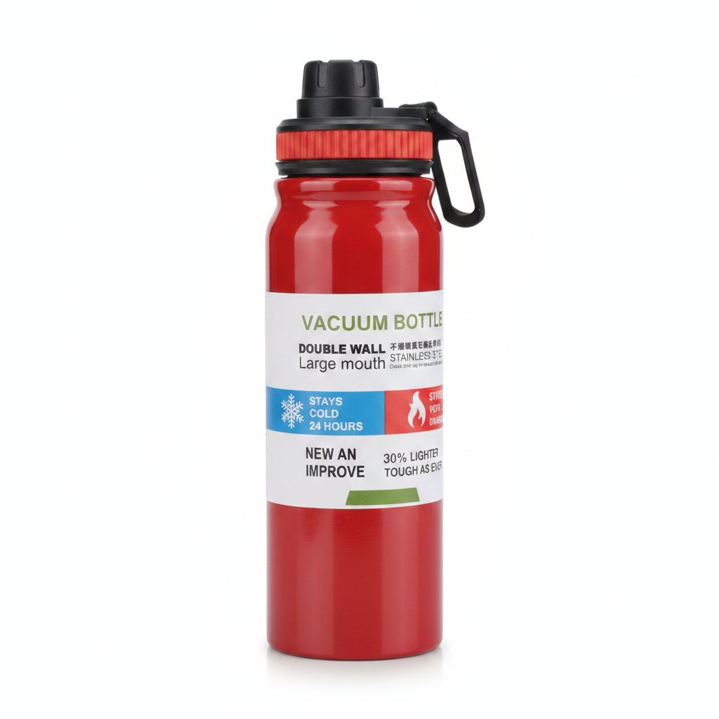 Stainless Steel Double Wall Vacuum Insulated Sport Bottle