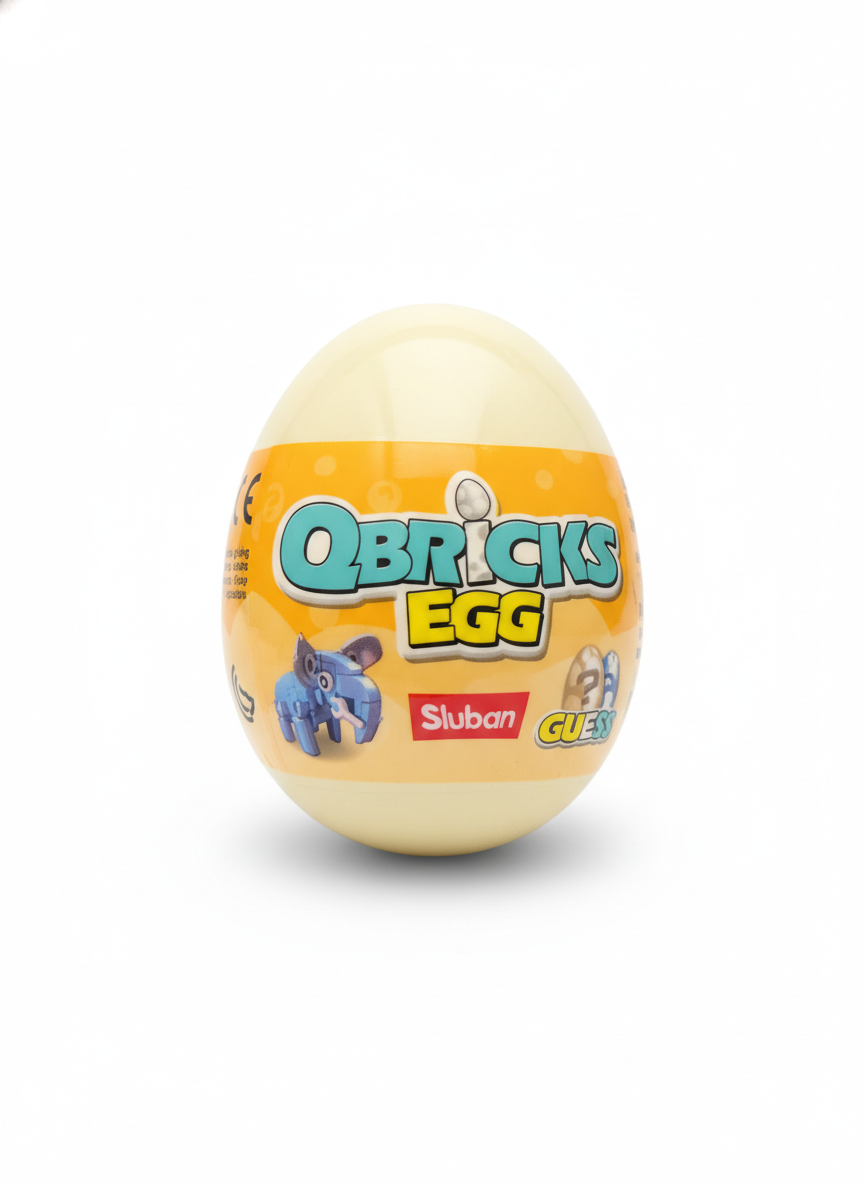 Sluban QBricks Egg (Mystery Build)