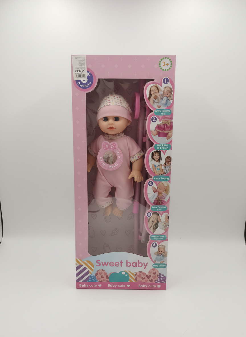 Sweet Baby Doll with Stroller