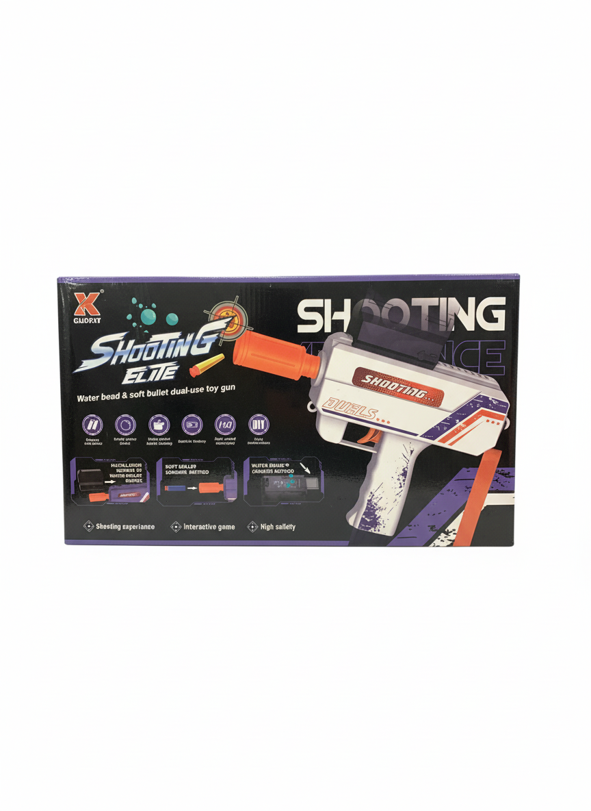 Shooting Elite Orbeez & Soft Bullet Dual-Use Toy Gun 2in1 Dual Mode Shooting Experience
