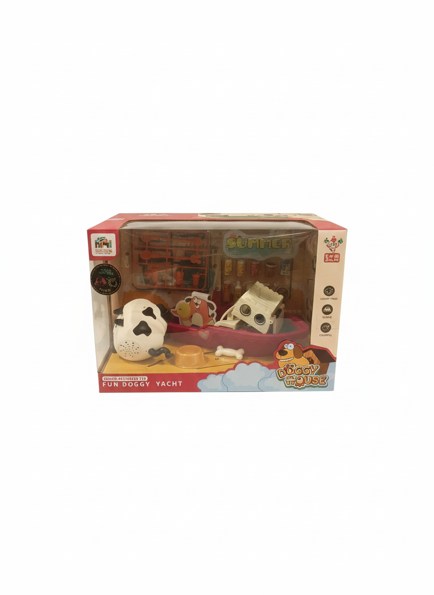 Doggy House Fun Activation Toy Fun Doggy Yacht
