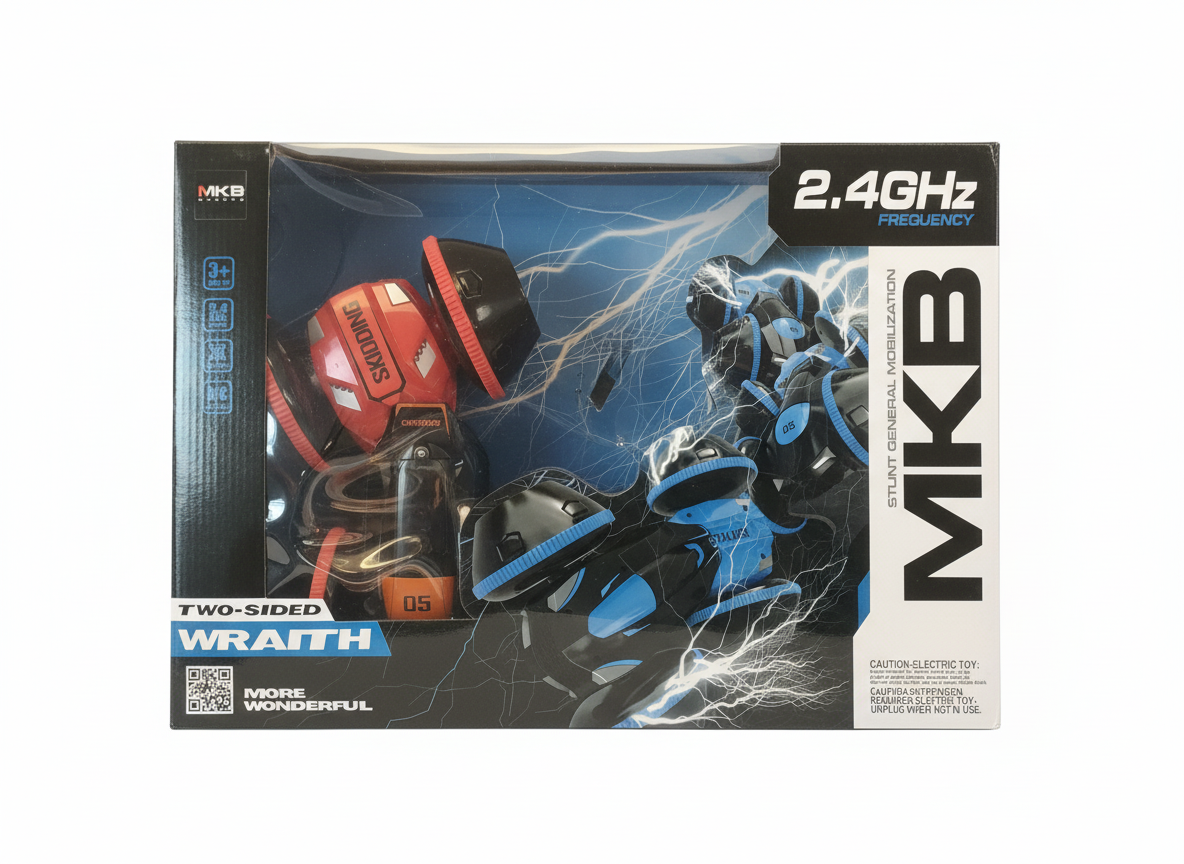 MKB Stunt General Mobilization Tow-Sided Wraith Car