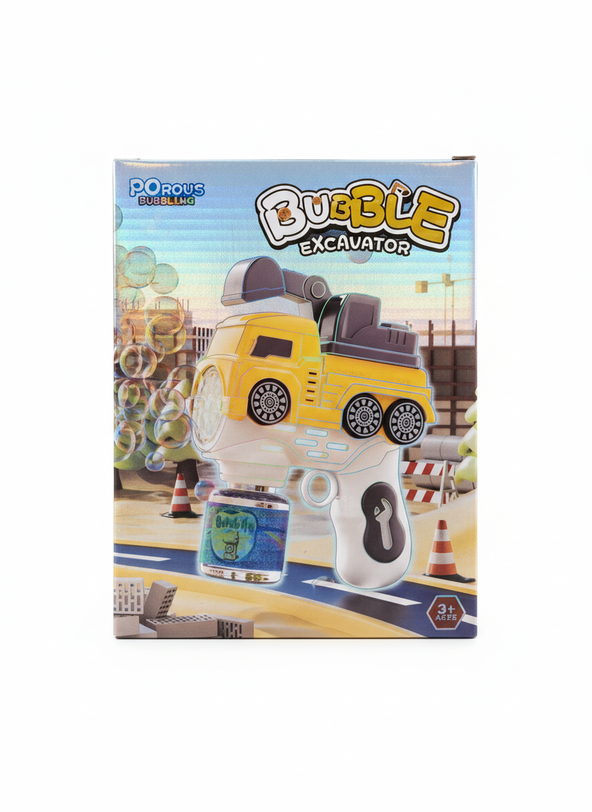 Porous Bubble Gun