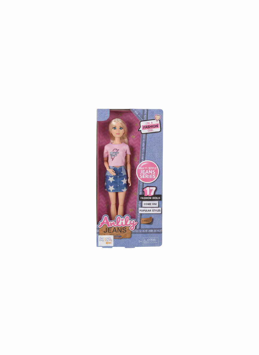 Anlily Multi-Style Jeans Series Fashion Doll