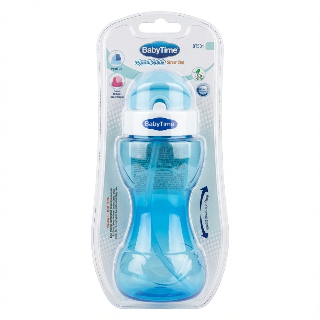 BabyTime Pipetli Suluk Straw Cup BT501