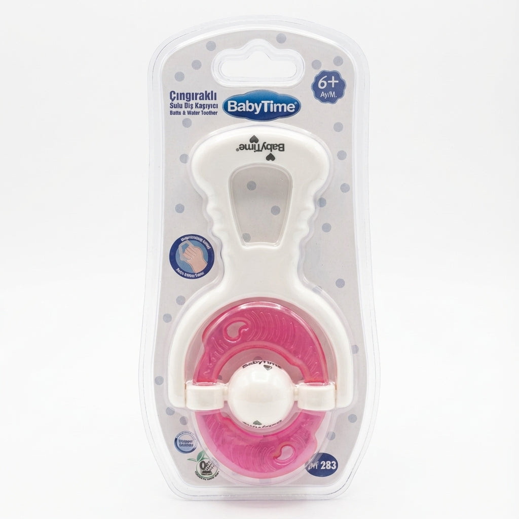 BabyTime Rattle & Water Teether