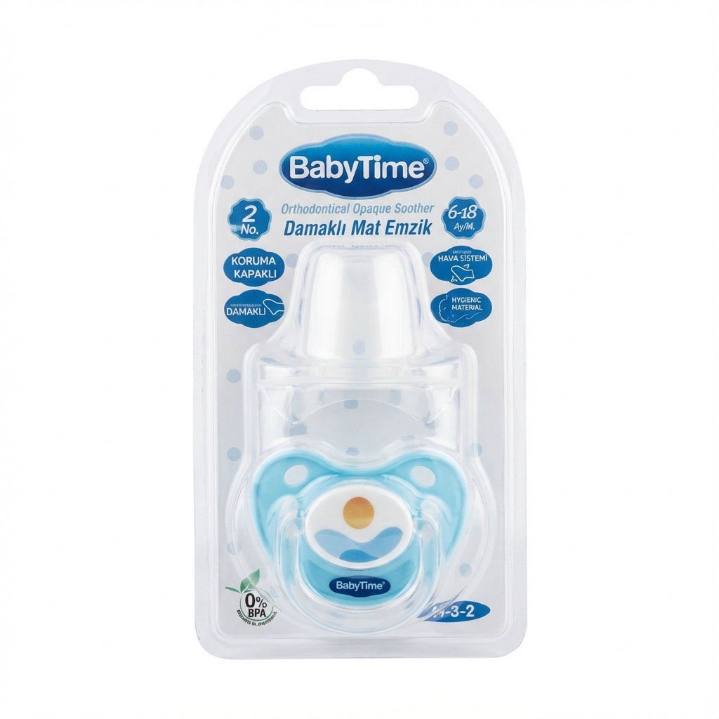 BabyTime Orthodontical Opaque Soother No. 2 (6-18M)