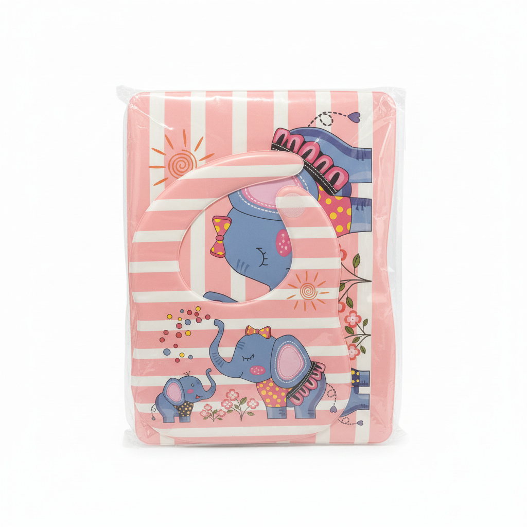 LA FRUTTA Baby Bibs & Eating Mat (Mechanic Bear & Truck Design)