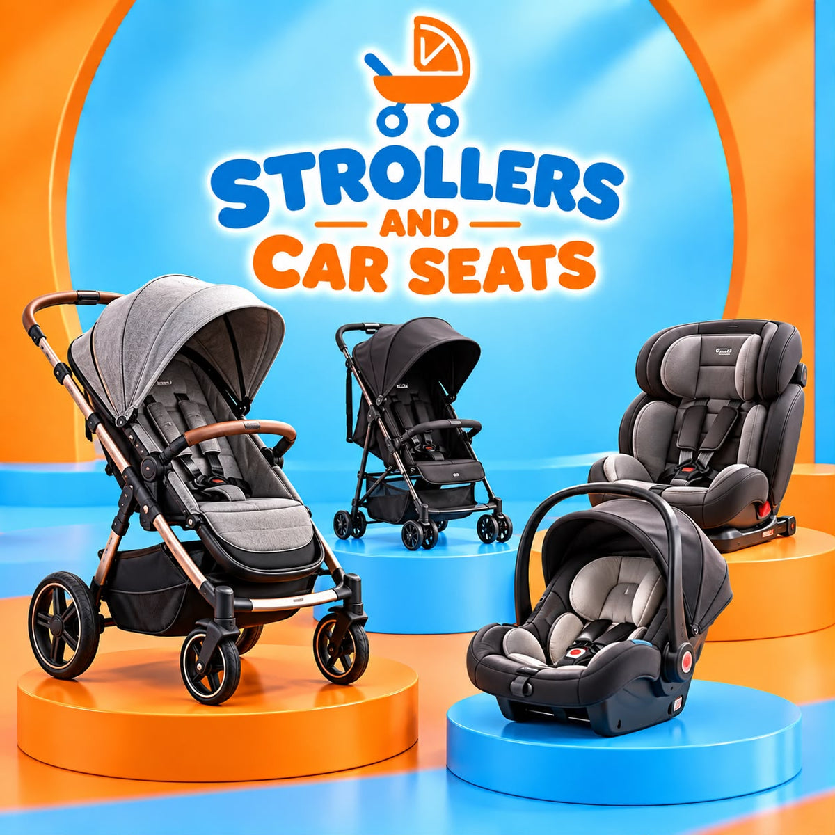 Stroller and Car Seats