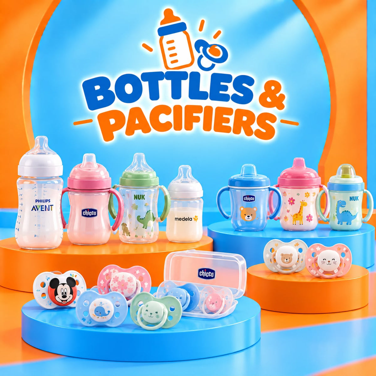 Bottles & Pacifiers