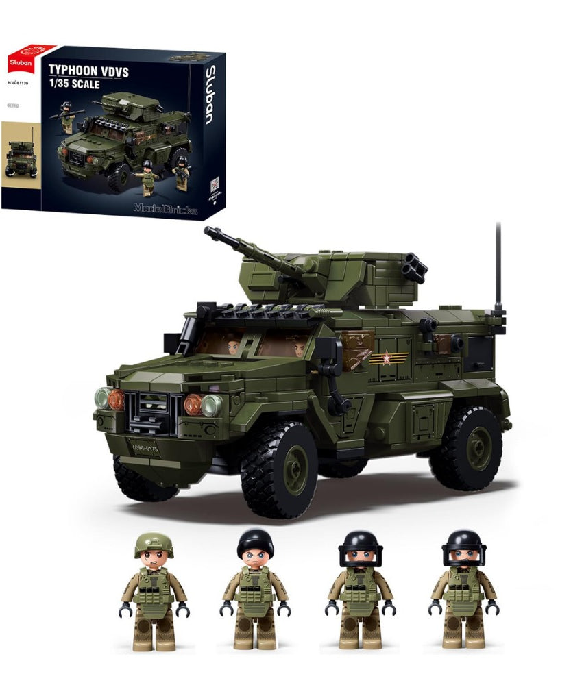 Typhoon VDVS 1\35 Scale Army Truck 519 PCS