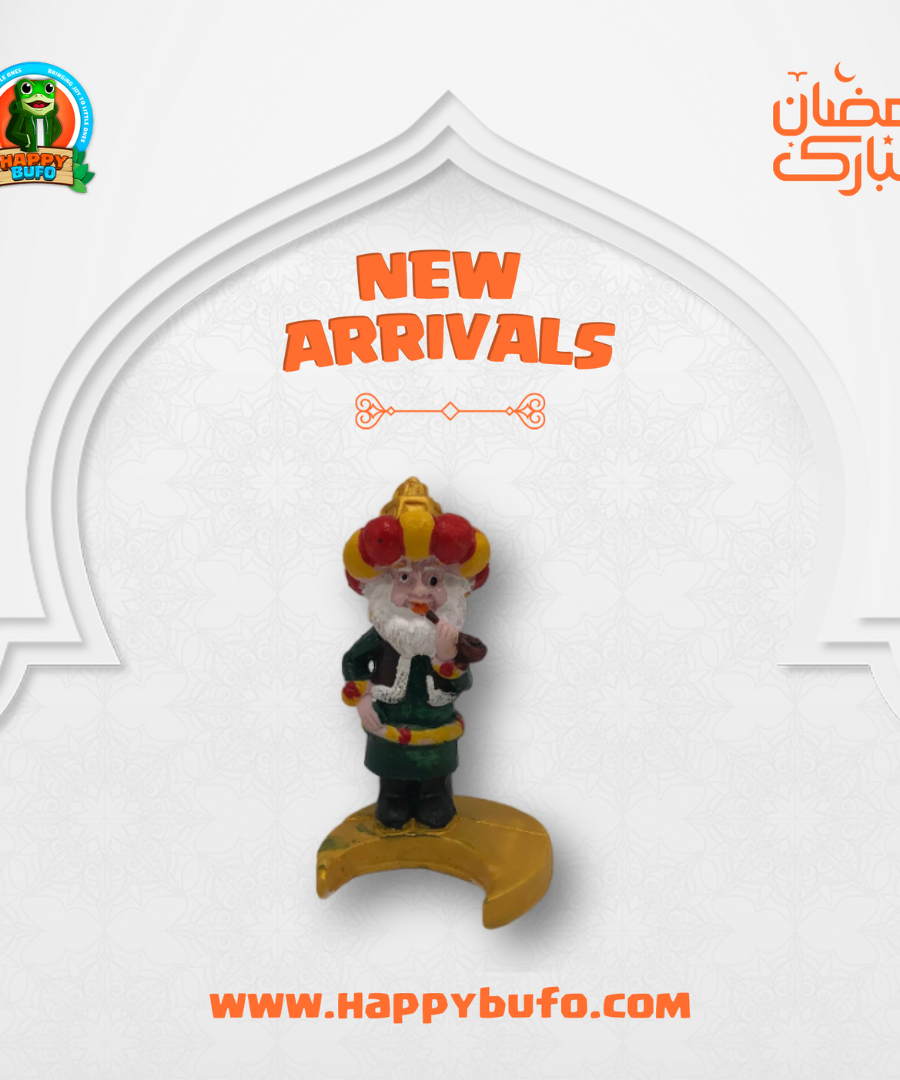 Whimsical Turbaned Sage Collectible Figurine