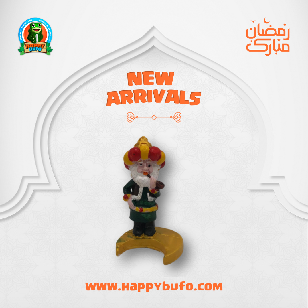 Whimsical Turbaned Sage Collectible Figurine