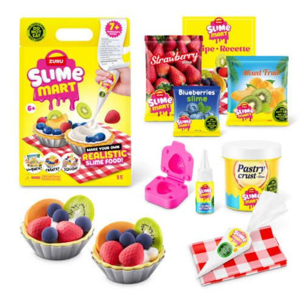 Zuru Slime Mart Small Shopping Bag Fruit Tart ,Bulk