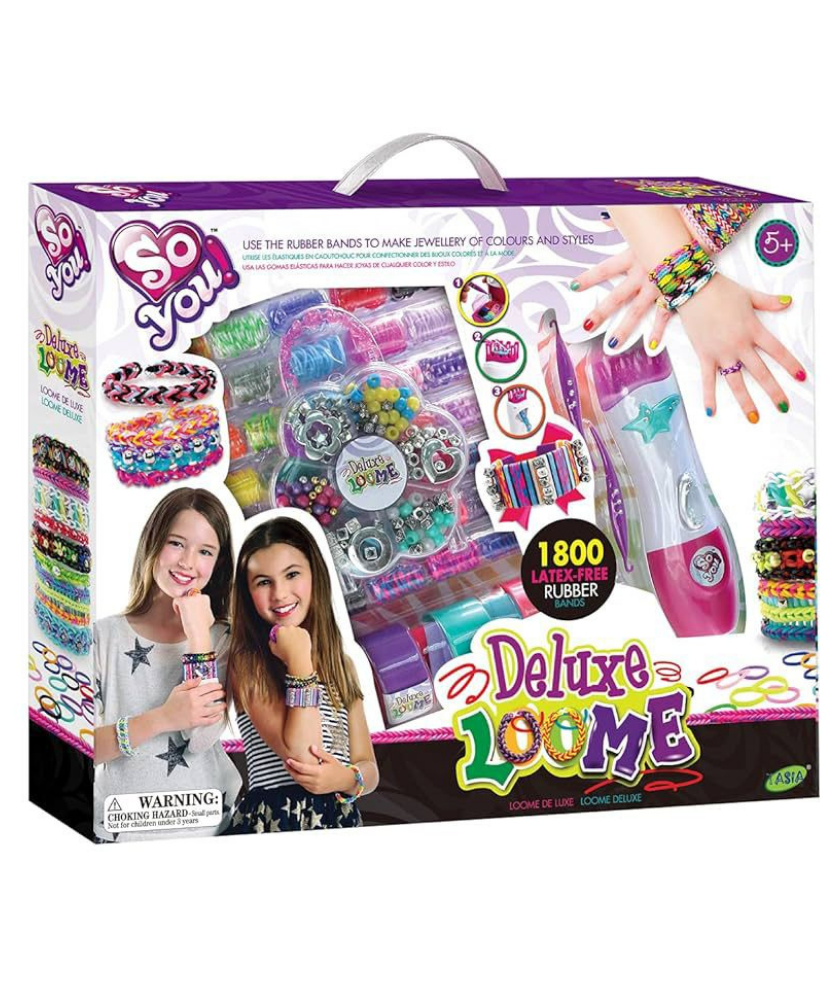 Deluxe Loome Use The Rubber Bands To Make Jewellery Colors And Styles