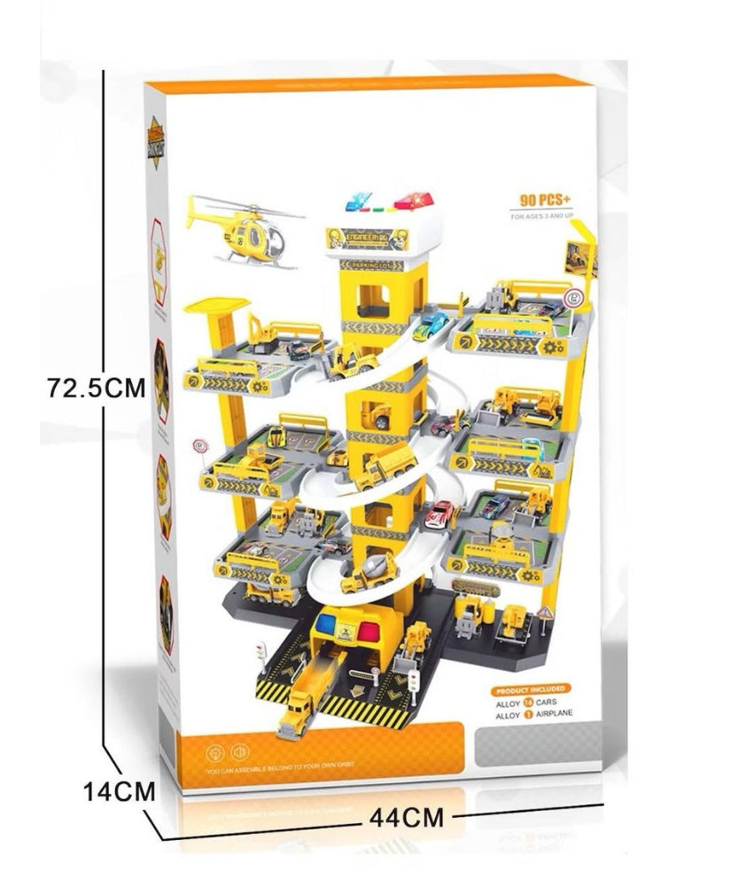 Engineering Parking Lot City Shuttle Assembled Rail Car Series