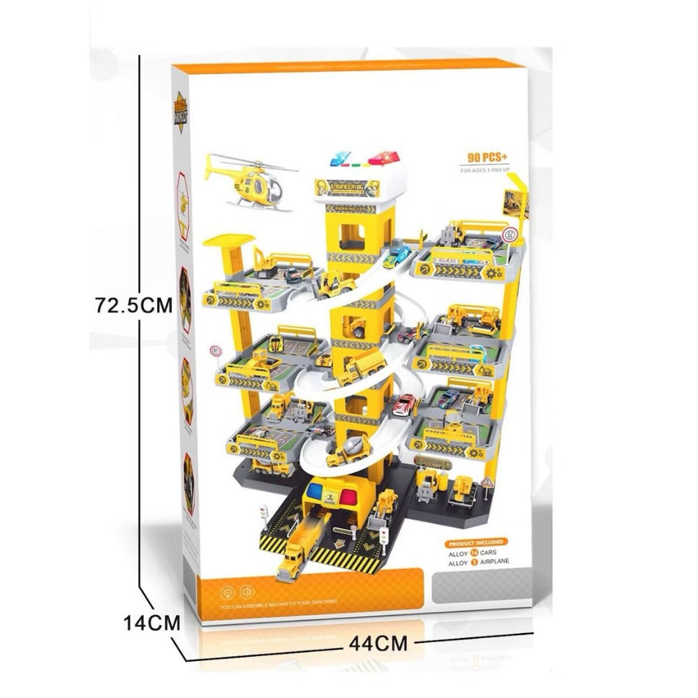 Engineering Parking Lot City Shuttle Assembled Rail Car Series