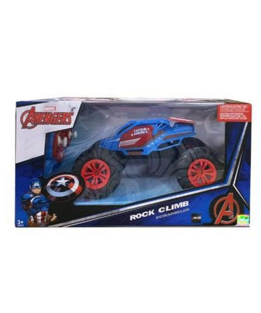 Marvel Avengers Rock Climb Scrambler Captain America Car