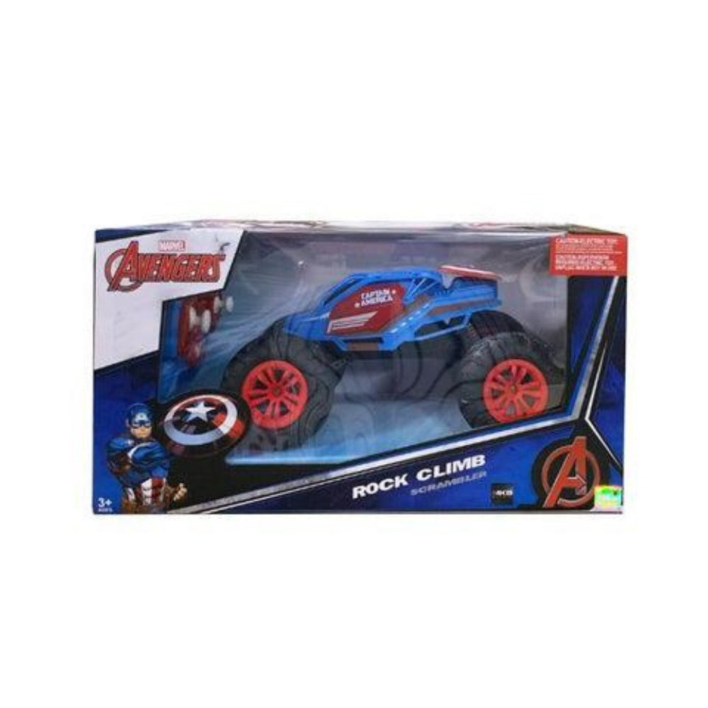 Marvel Avengers Rock Climb Scrambler Captain America Car