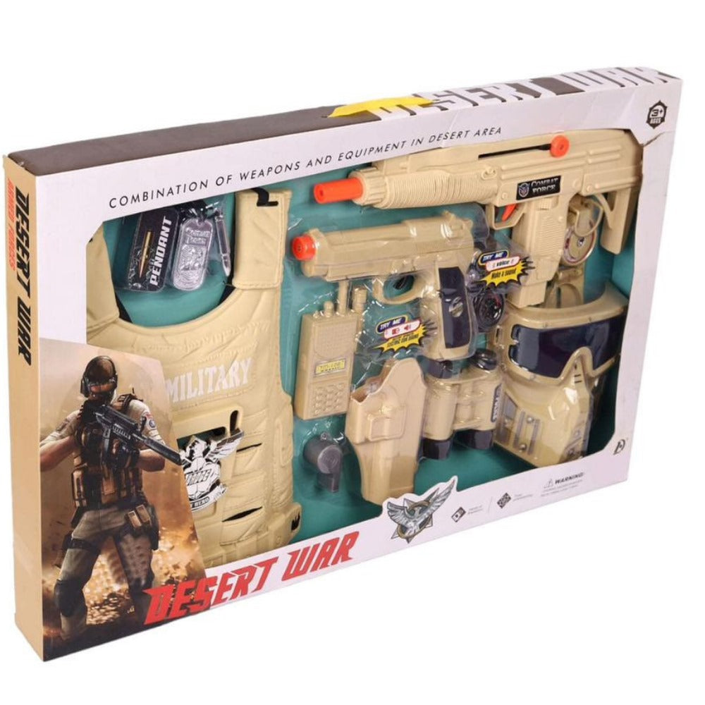 Combination Of Weapons And Equipment In Desert War