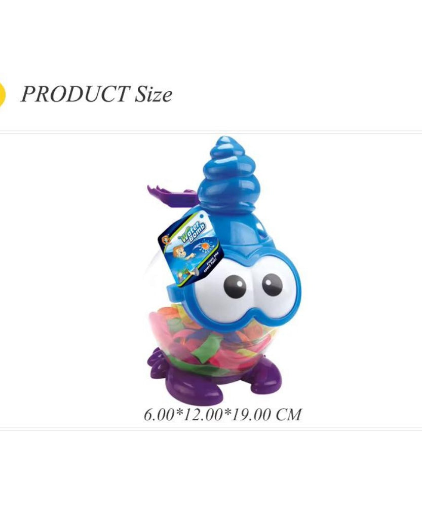 Water Bomb Battle Pump Press And Fill Enjoy The Sport Fun