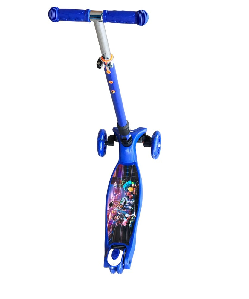 Foldable Scooter with Colored Light