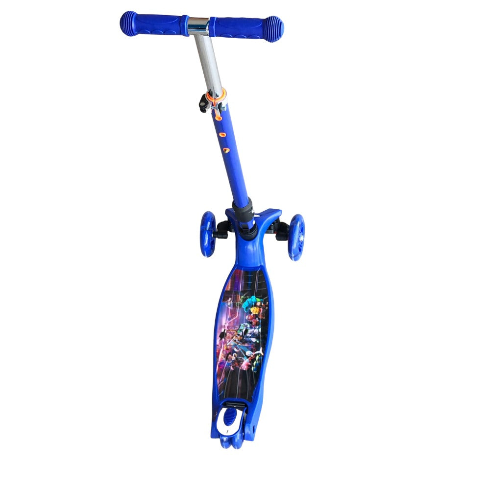 Foldable Scooter with Colored Light