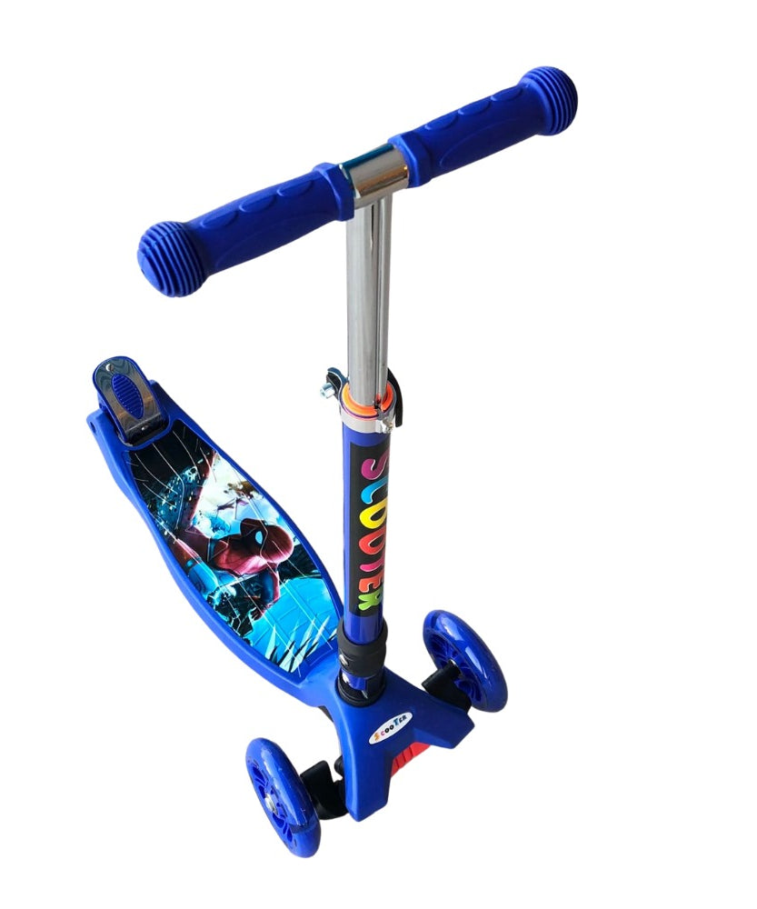 Foldable Scooter with Colored Light