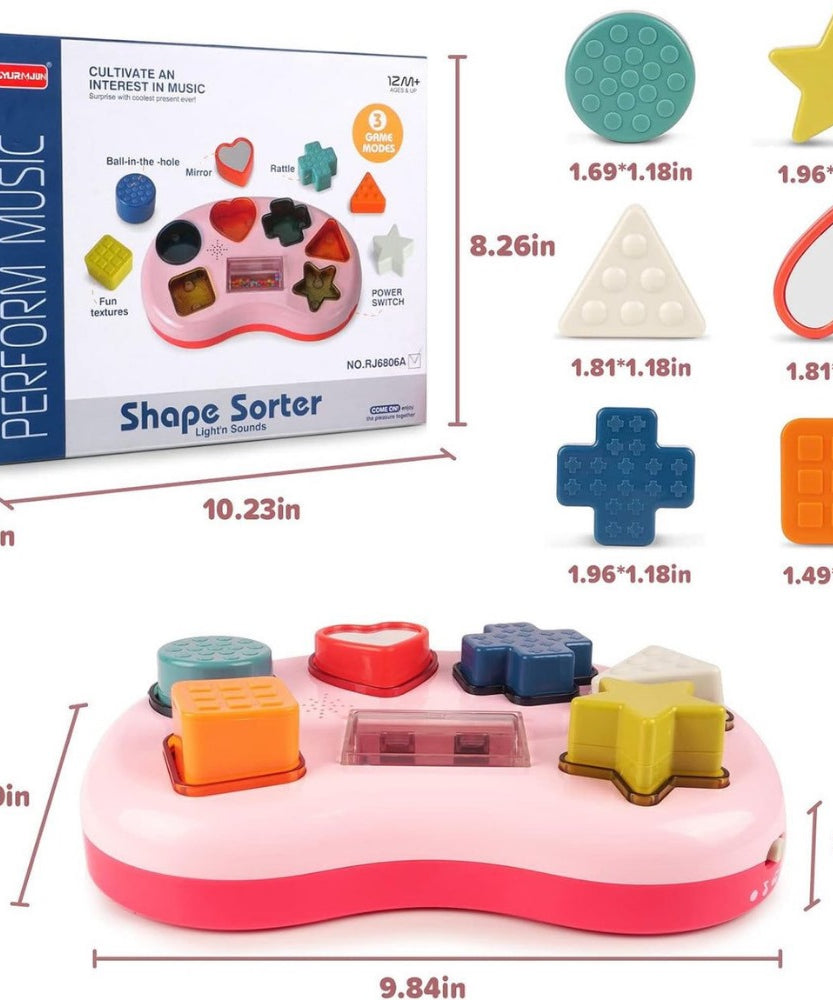 Perform Music Shape Sorter Light Sounds Cultivate An Interest In Music