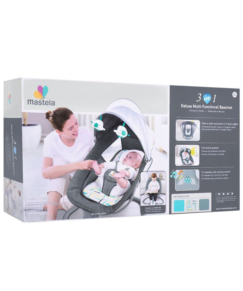 3 In 1 Deluxe Multi-Function Bassinet