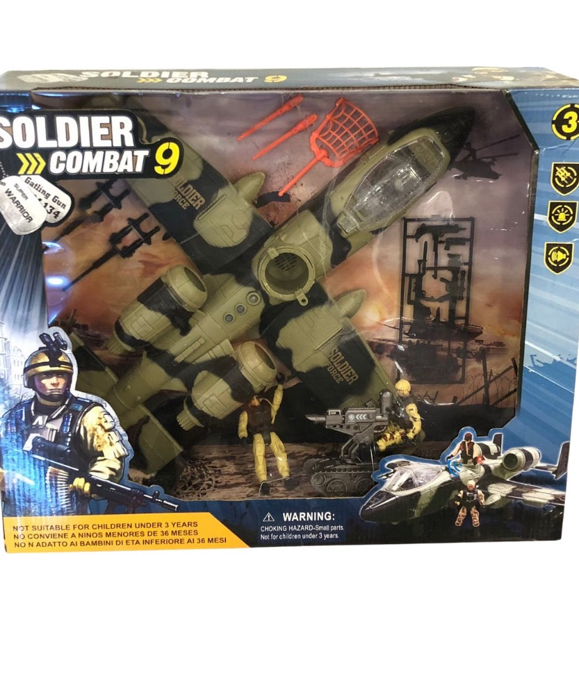 Solider Combat 9 Super Warrior Gatling Gun M134