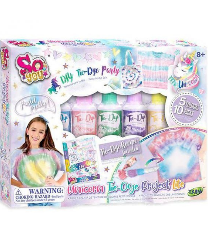 Diy Tie-Dye Party Unicorn Project Lite