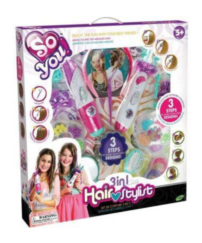 3 In 1 Hair Stylist Enjoy The Fun With Your Best Friends