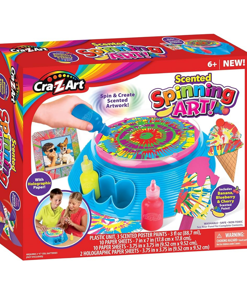 Scented Spinning Art Cra-Z-Art Spin Create Scented Artwork
