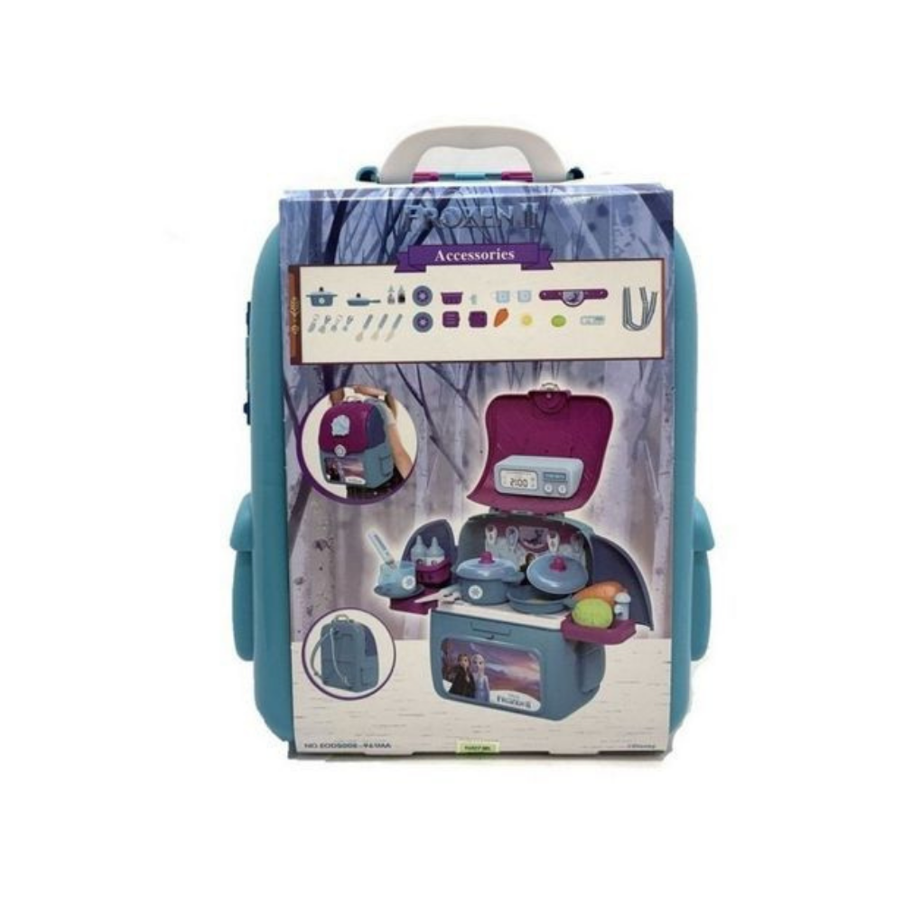 Frozen II 2 In 1 Kitchen Backpack Playset