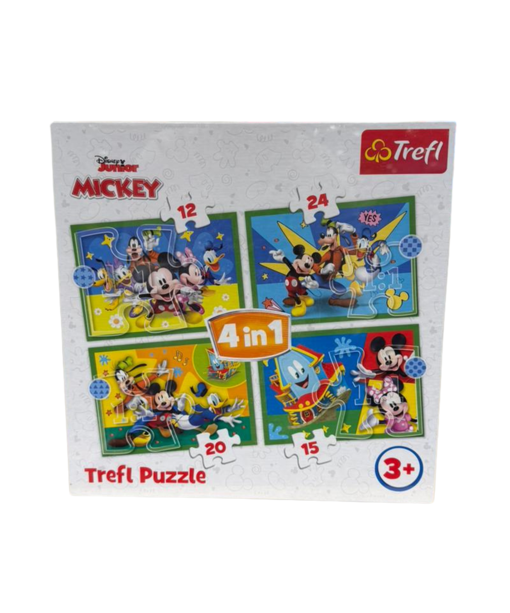 Mickey 4 in 1 Trefl Puzzle