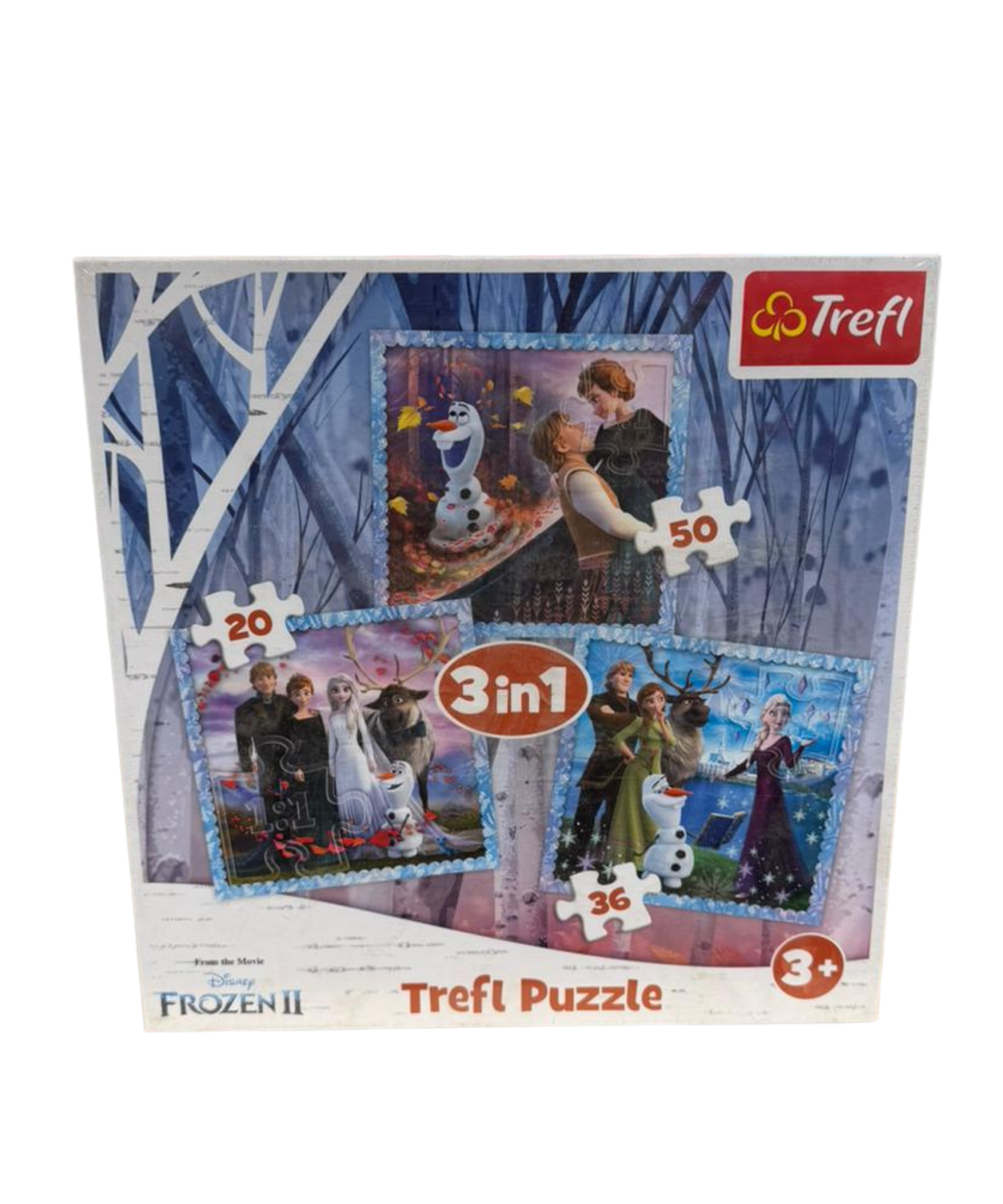 Frozen II 3 in 1 Trefl Puzzle