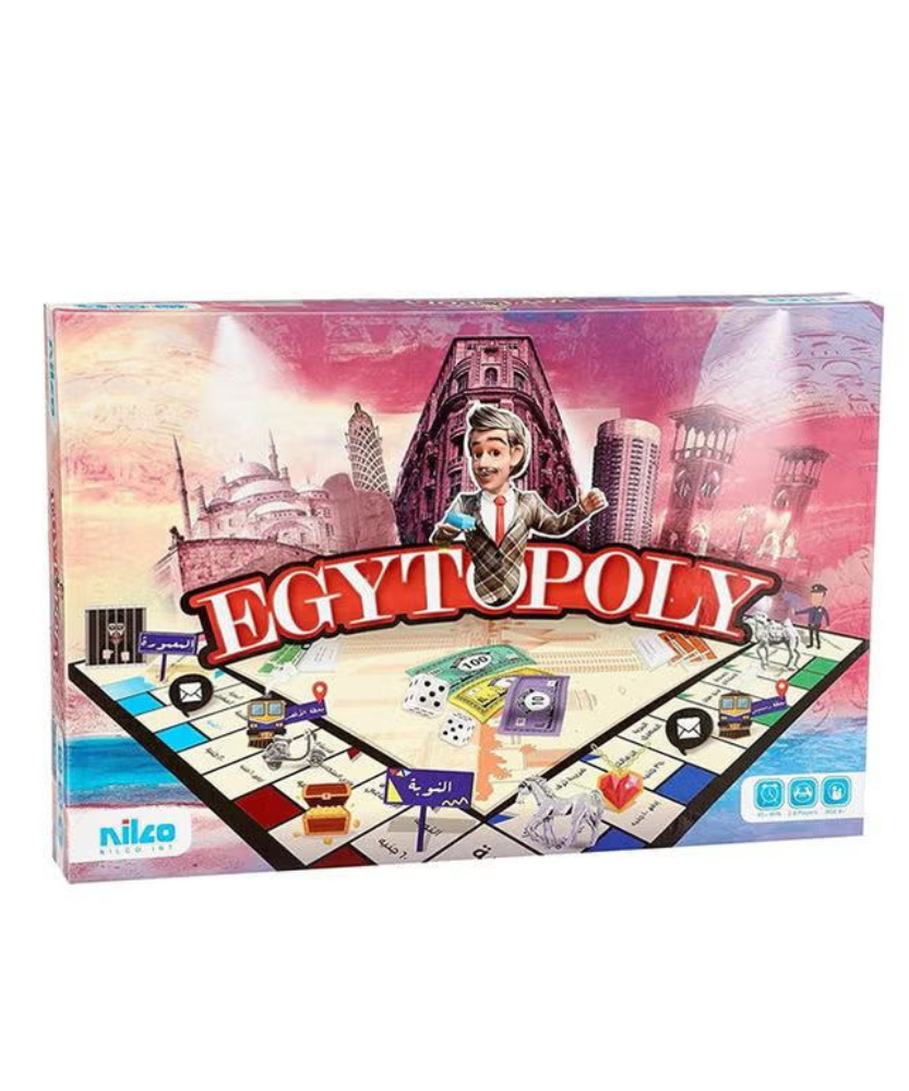 Egytopoly Nilco Arabic Board Game