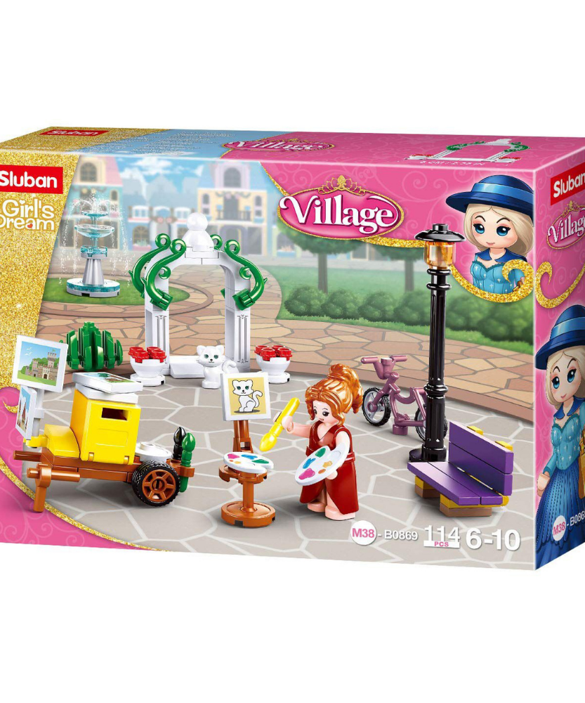 Girls Dream Village 114 PCS