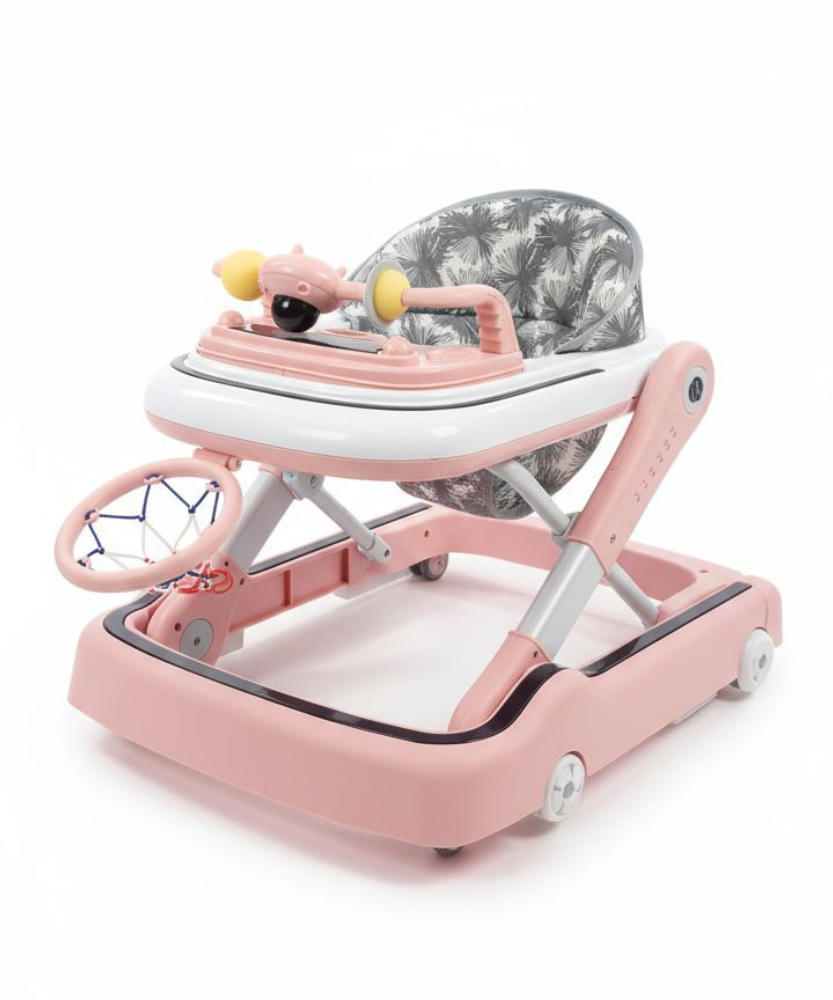 Baby Walker With Handle And Toys