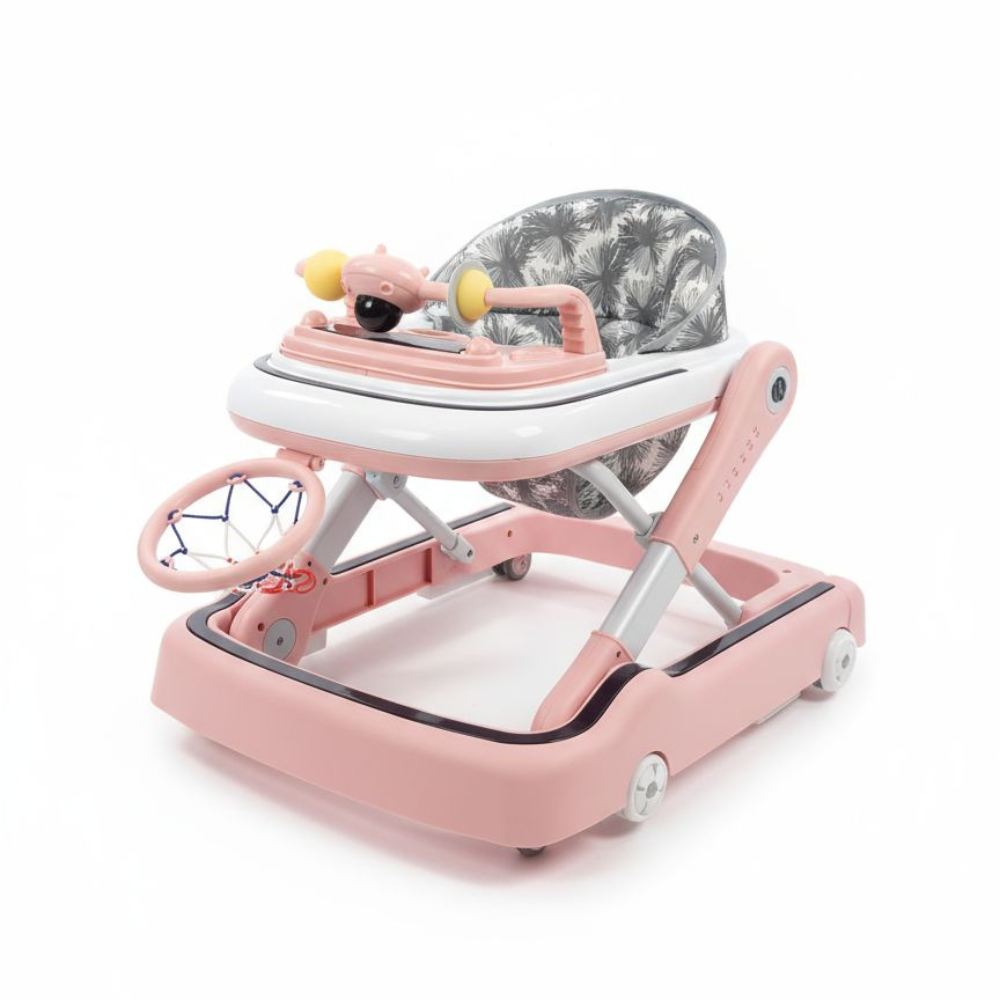 Baby Walker With Handle And Toys