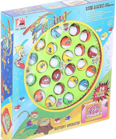 Fishing Game 24 Fishes 4 Players