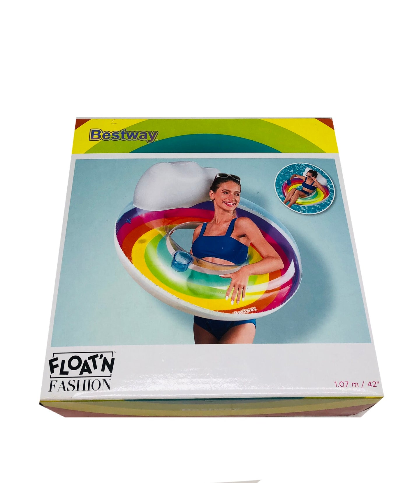Bestway Float'n Fashion Rainbow Cloud Lounge