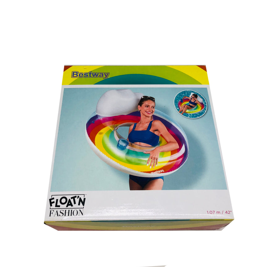 Bestway Float'n Fashion Rainbow Cloud Lounge