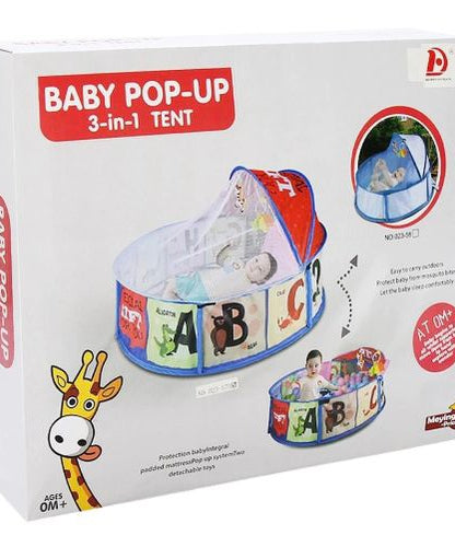 BABY POP-UP 3-in-1 TENT