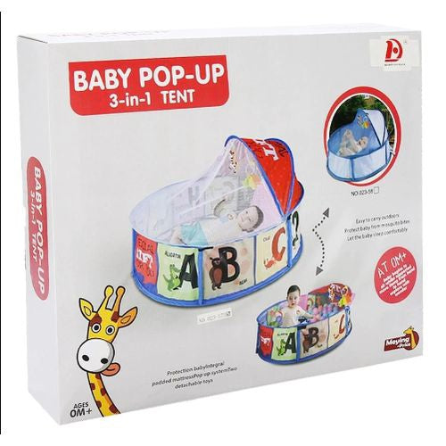 BABY POP-UP 3-in-1 TENT