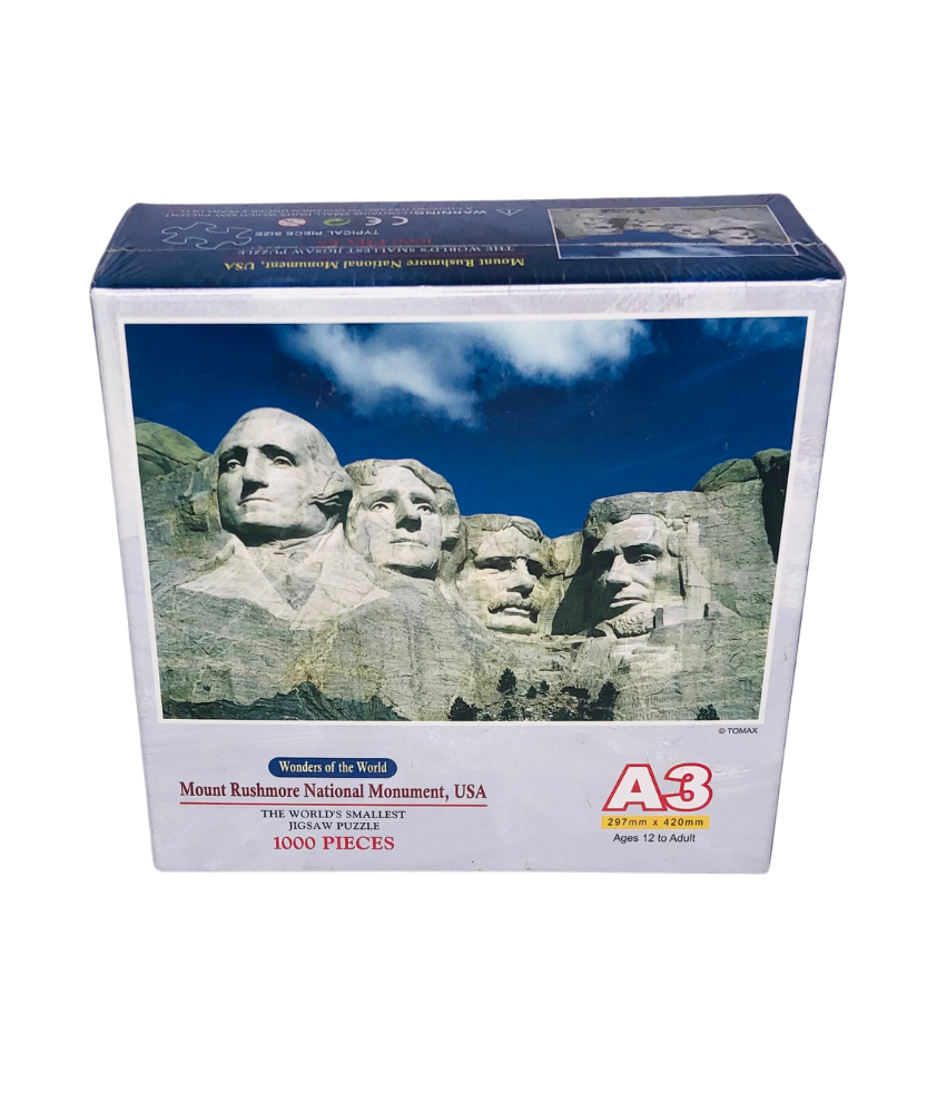 Wonders of the World Mount Rushmore National Monument, USA Jigsaw Puzzle