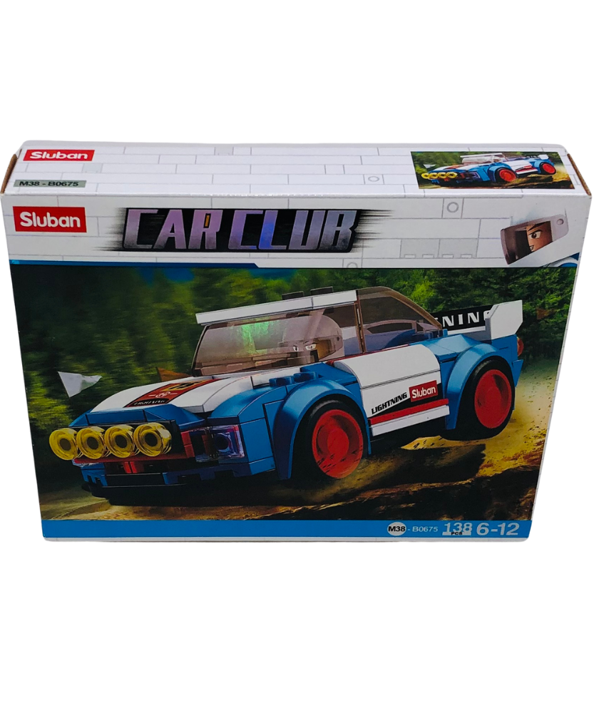 Sluban Land Club Lightning Race Car Building Set