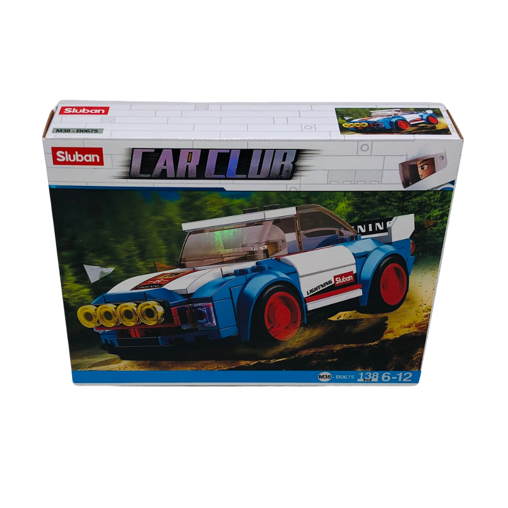 Sluban Land Club Lightning Race Car Building Set