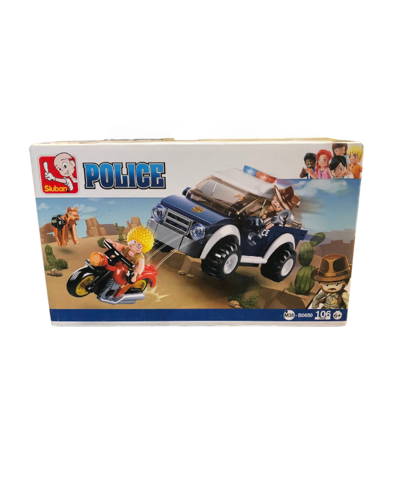 Sluban Police Building Block Set